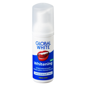 Пенка отбеливающая GLOBAL WHITE, 50 мл