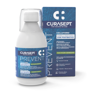 NEW!!!CURASEPT PREVENT ополаскиватель с постбиотиками, 300 мл NEW!!!CURASEPT PREVENT ополаскиватель с постбиотиками, 300 мл