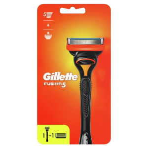 GILLETTE Fusion5 Мужская Бритва с 2 сменными кассетами