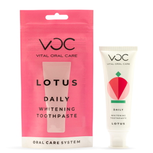 Зубная паста VOC Daily LOTUS Отбеливание (розовая), 75 мл Зубная паста VOC Daily LOTUS Отбеливание (розовая), 75 мл