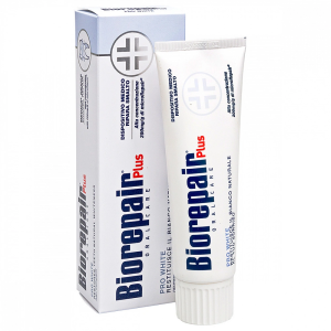 Зубная паста Biorepair PLUS ProWhite - Сохраняющая белизну, 75 мл - PLUS !!!