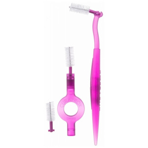 CURAPROX Набор Perio clinic set: 3 ершика CPS406 (1,7 мм) + UHS451 + UHS409