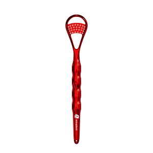 Щетка для чистки ЯЗЫКА Miradent Tong-Clin De Luxe, рубин