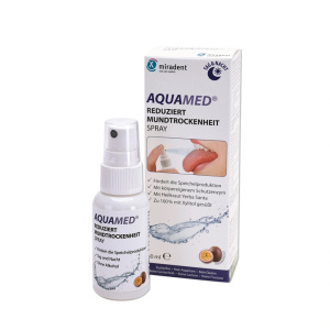 Спрей Miradent Aquamed от сухости во рту, 30 мл Спрей Miradent Aquamed от сухости во рту, 30 мл