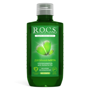 Ополаскиватель R.O.C.S. Двойная мята - TRAVEL EDITION, 75 мл Ополаскиватель R.O.C.S. Двойная мята - TRAVEL EDITION, 75 мл