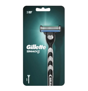 GILLETTE MACH3 Мужская Бритва с 1 сменной кассетой