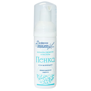 Очищающая профилактическая пенка Профессор Персин, формула свежести и чистоты