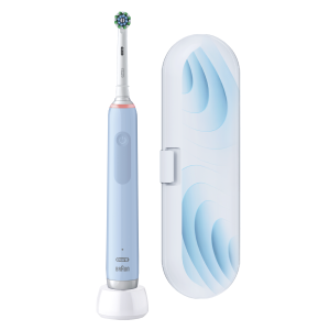 Электрическая зубная щетка ORAL-B Pro 3 голубая + футляр (D505.513.3 - type 3772)