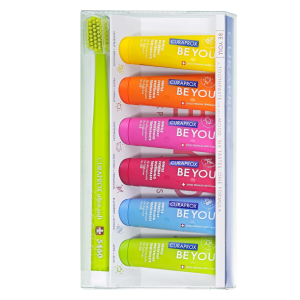 Набор Curaprox Be You Mix set (Набор зубных паст шесть вкусов + CS5460)