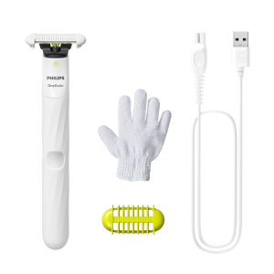 Триммер Philips OneBlade Intimate QP1924/24, белый