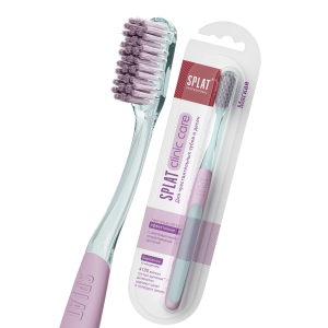 Зубная щетка SPLAT CLINIC CARE Soft (мягкая) РОЗОВАЯ
