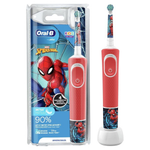 БЛИСТЕР Электрическая зубная щетка Oral-B Vitality Kids Spider Man (Человек-Паук) (D100.413.2K) (3+)