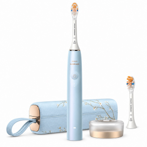 Электрическая зубная щетка Philips Sonicare DiamondClean Prestige 9900 HX9997/32, голубая