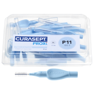 CURASEPT PROXI P11 LIGHT BLUE межзубные ершики (25 шт) БОЛЬШАЯ УПАКОВКА