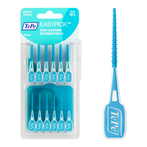 Ершики межзубные силиконовые TePe EasyPick M/L blister Ершики межзубные силиконовые TePe EasyPick M/L blister