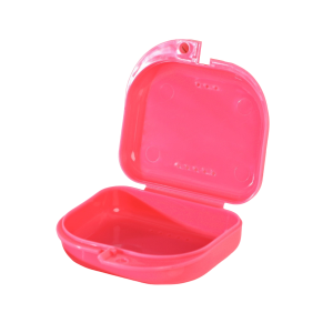 Футляр Miradent Dento-BOX Pink для орто-конструкций, розовый Футляр Miradent Dento-BOX Pink для орто-конструкций, розовый