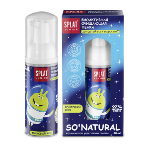 Пенка SPLAT JUNIOR Magic Кальций и молочные ферменты, 50 мл