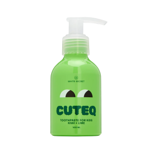 Детская зубная паста White Secret Cuteq Kiwi Lime Киви и Лайм (5-12 лет), 100 мл Детская зубная паста White Secret Cuteq Kiwi Lime Киви и Лайм (5-12 лет), 100 мл