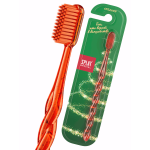 Зубная щетка SPLAT Special Белоснежная улыбка, средняя ОРАНЖЕВАЯ