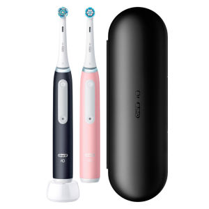 Набор электрических щеток Oral-B iO Series 3 Matt Black/Blush Pink с футляром