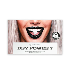 Отбеливающие полоски White Secret Dry Power, 7 саше