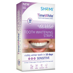 Отбеливающие полоски SHOMI TIME WHITE CLASSIC (20 шт)