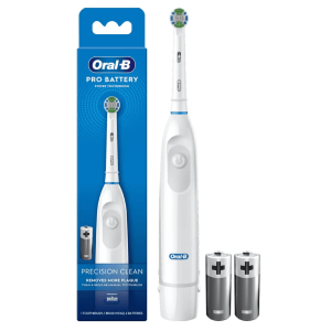 Электрическая зубная щетка Oral-B Precision Clean Pro Battery DB5.010.1 - на батарейках БЕЛАЯ РУЧКА Электрическая зубная щетка Oral-B Precision Clean Pro Battery DB5.010.1 - на батарейках БЕЛАЯ РУЧКА