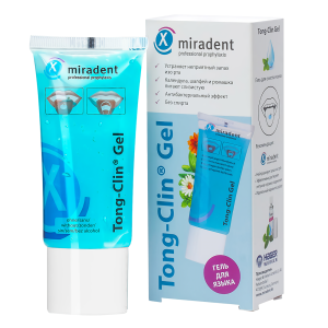 Гель для чистки ЯЗЫКА Miradent Tong-Clin Gel, 50 мл