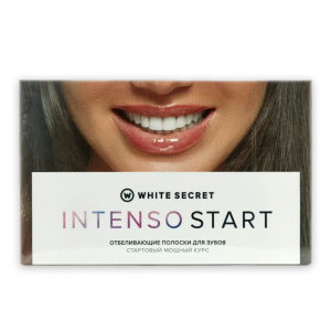 Отбеливающие полоски White Secret Intenso Start, 7 саше