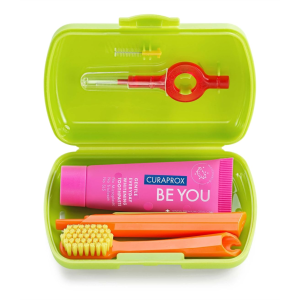 Дорожный набор CURAPROX BE YOU салатовый