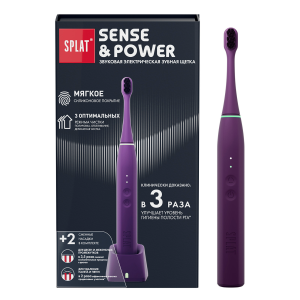 Электрическая зубная щетка SPLAT Sense&Power S88 Фиолетовая