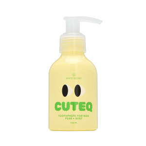 Детская зубная паста White Secret Cuteq Mint Pear Мята и Груша (5-12 лет), 100 мл