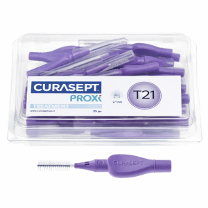 CURASEPT PROXI T21 PURPLE межзубные ершики (25 шт) БОЛЬШАЯ УПАКОВКА