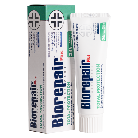 Зубная паста Biorepair PLUS Total Protection - Комплексная защита, 75 мл - PLUS!!!