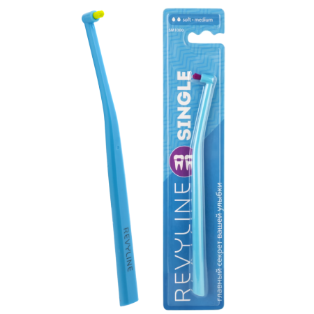 Монопучковая щетка Revyline SM 1000 ГОЛУБАЯ