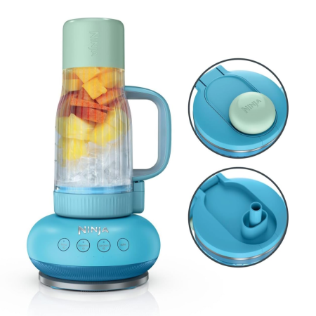 Блендер Ninja BlendBoss DB351EUBL Blue Raspberry, голубой