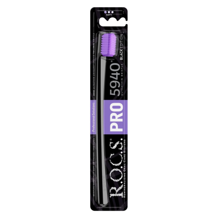 Зубная щетка R.O.C.S. PRO 5940 ЧЕРНАЯ