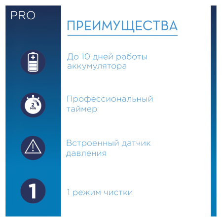 Электрическая зубная щетка ORAL-B PRO 1 500 CrossAction/ PRO 500 Cross Action (1 насадка, D16.513.U)