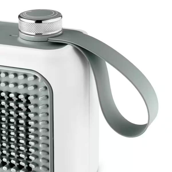 Delonghi Настольный тепловентилятор HFX10B03.GR, белый/серый
