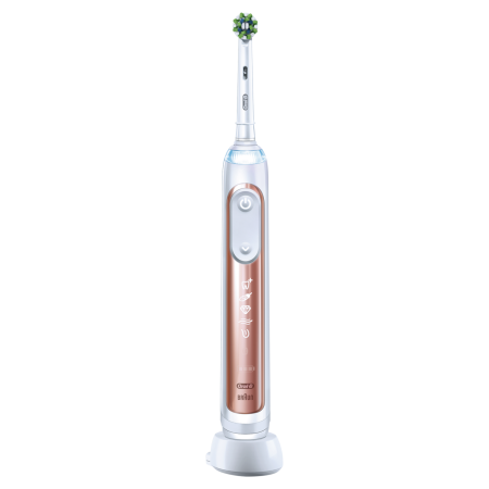Электрическая зубная щетка Oral-B Genius X Rose Gold Розовое золото (D706.513.6)
