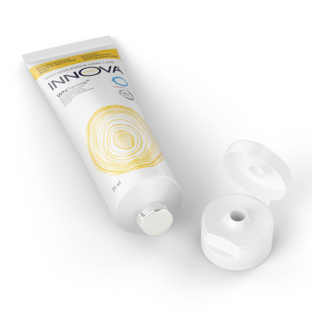 Зубная паста INNOVA Восстановление эмали и здоровье десен, 75 мл (ЖЕЛТАЯ)