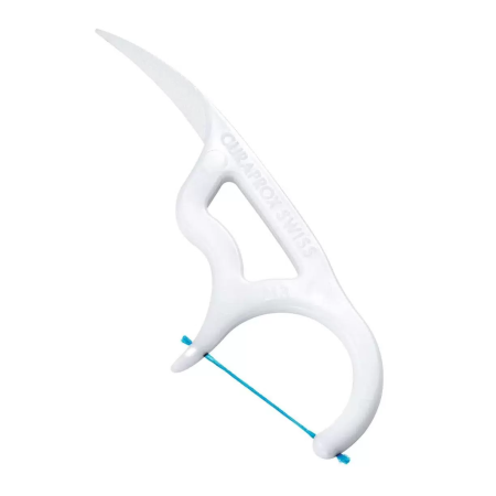 CURAPROX нить межзубная с пластиковым держателем "Flosspic", 30 шт. (DF967) CURAPROX нить межзубная с пластиковым держателем "Flosspic", 30 шт. (DF967)