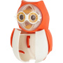 Держатель Flipper OWL HEARTY для зубной щетки со встроенными песочными часами Красный Держатель Flipper OWL HEARTY для зубной щетки со встроенными песочными часами Красный