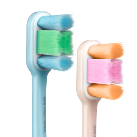 Набор з/щеток Revyline Perfect 10000 DUO персиковая/голубая (2 шт.) Набор з/щеток Revyline Perfect 10000 DUO персиковая/голубая (2 шт.)