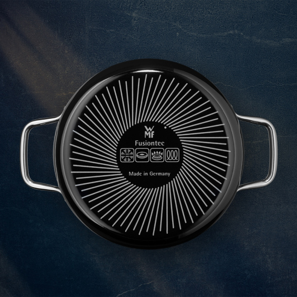 0515655290 Кастрюля с крышкой WMF Fusiontec Compact Black 24 см 0515655290 Кастрюля с крышкой WMF Fusiontec Compact Black 24 см
