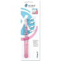 Монопучковая щетка Miradent I-Prox P transparent Pink (ручка + 4 насадки)РОЗОВАЯ