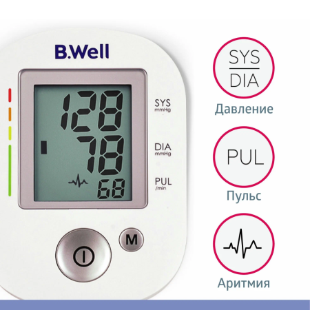 Тонометр B.Well PRO-35 с универсальной манжетой и адаптером
