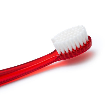 Зубная щетка TELLO 6240 ultra soft touch filaments (Black Edition Box) КРАСНАЯ