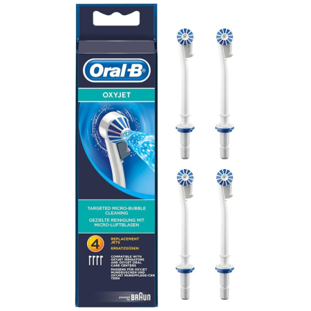 БЛИСТЕР насадок для ирригатора Braun Oral-B Oxyjet (4 шт)