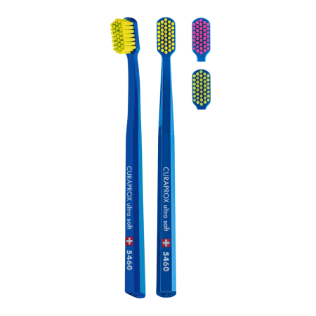 Зубная щетка CURAPROX "ultrasoft" CS5460 ТЕМНО-СИНЯЯ